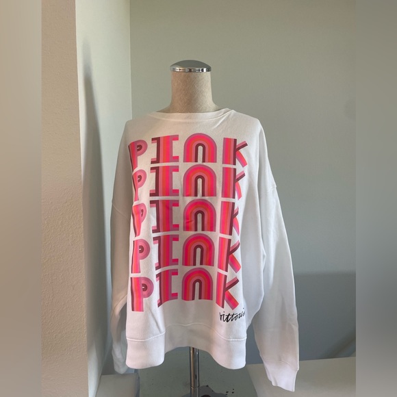 PINK Victoria's Secret Tops - Victoria’s Secret Pink cropped crewneck